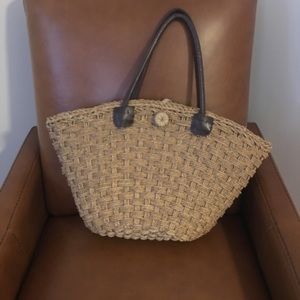 San Diego Hat Co Seagrass Beach Bag